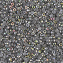 11/0 Miyuki Seed Beads Crystal Vitrail Matte #4557