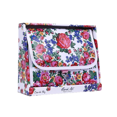 Floral Design Cosmetic Bag – Multi (1pc)