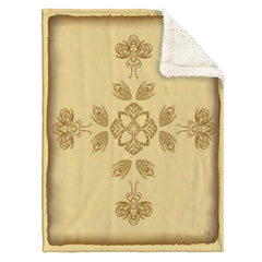 Pat Bruderer Bee-Lieve Faux Rabbit Throw Blanket