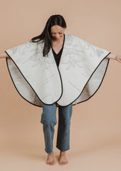 Birch Bark Reversible Shawl