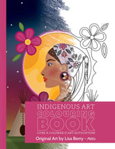 Indigenous Art Colouring Book – Lisa Berry (Métis Artist)