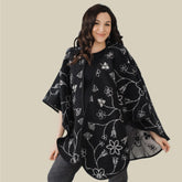 Fleurs Reversible Shawl