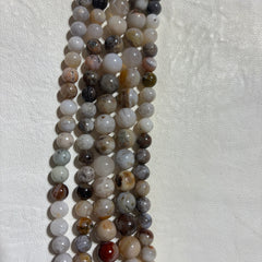 Bamboo Leaf Agate beads 8mm