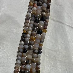 Bamboo Leaf Agate beads 8mm