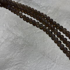 Grey Agate beads 6mm