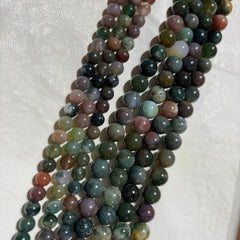 Indian Agate beads 6mm