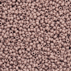 10/0 Preciosa Seed Beads Solgel Chalk Brown