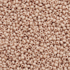 10/0 Preciosa Seed Beads Solgel Chalk Light Mocha