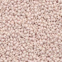 10/0 Preciosa Seed Beads Solgel Chalk Peach Cream