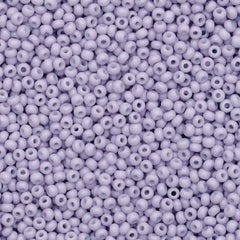 10/0 Preciosa Seed Beads Solgel Chalk Violet 2