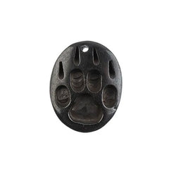 Bone Wolf Paw Pendant – 1.25" (Sold Individually)