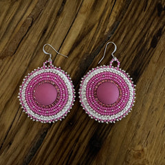 Nora Labillois - Earrings Pink Pearly