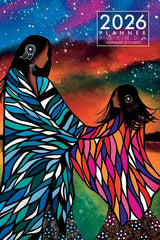 Mother and Daughter – 2026 Weekly Planner by Betty Albert (Cree Artist)