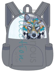 Alpha – Foldable Backpack by Micqaela Jones (Te-Moak Artist)