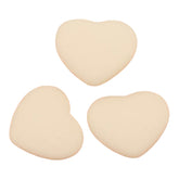 23*27mm Matte Hearts, Glue On Resin Gems, Sold in Pairs, See Dropdown