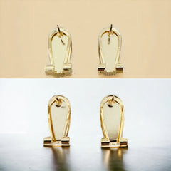 Gold fingernail posts