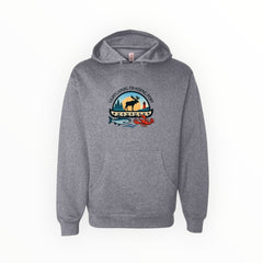 Independent Trading Co. Midweight Unisex Hoodie – Gunmetal Heather