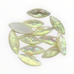 12×31mm Resin Navette (Horse Eye) – Sold in Pairs