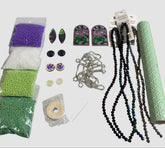 Spring Beading Kit #1 -Purple Rose Garden