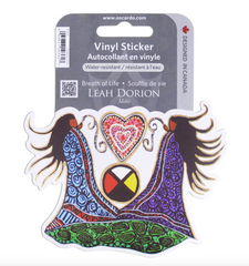 Leah Dorion Breath of Life Vinyl Sticker