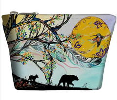 Guidance by artist Karen Erickson - Canvas Coin Purse