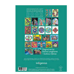 Donna "The Strange" Langhorne Colouring Book