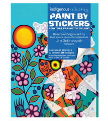 Paint by Sticker Book - Yellow Floral Garden by Jim Oskineegish