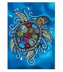 Diamond Art Kit - Turtle Mikinaak by Jessica Somers