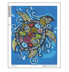 Diamond Art Kit - Turtle Mikinaak by Jessica Somers