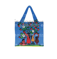 Reusable Shopping Bag- Heart Medicine by Jackie Traverse