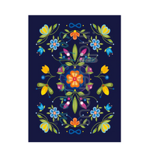 Microfibre Tea Towel - Amethyst by Lisa Berry
