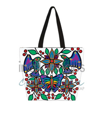 Tote Bag - Yellow Floral Garden Bag by Jim Oskineegish