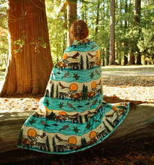 Fleece Blanket - All My Relatives (Indinawemaaganidag) 80" x 60"