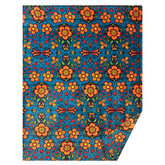 Fleece Blanket - Prairie Beadwork 80" x 60"