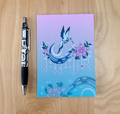 Notebook - Hummingbird (Purple/Teal)