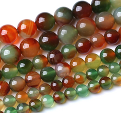 Peacock Agate 6mm