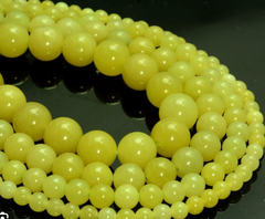 Lemon Jade Beads 8mm