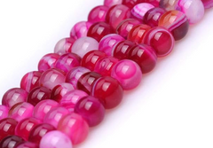 Dyed Agate 8mm(magenta)