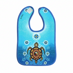 Medicine Turtle Microfibre Bib