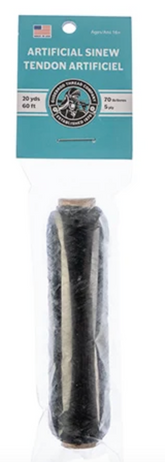 Gudebrod Sinew Bobbin – Black 5ply 70lb