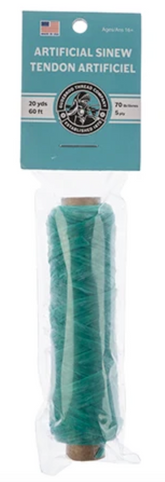 Gudebrod Sinew Bobbin – Turquoise 5ply 70lb