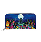 Embossed Wallet - Full Moon Ceremony by Jackie Traverse