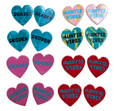 Baby Bear Gifts Heart Shaped Cabochons - 33x35mm