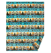 Fleece Blanket - All My Relatives (Indinawemaaganidag) 80" x 60"