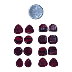 Baby Bear Gifts Red + Black Marble Cabs