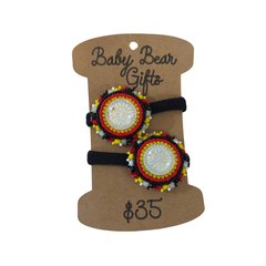 Baby Bear Gifts - Beaded Hair Ties