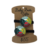 Baby Bear Gifts - Beaded Hair Ties