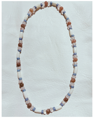 Silas - Natural Stone & Bone Necklace