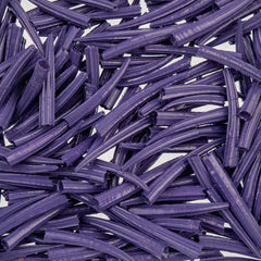 Ridged Dentalium Shells – Oil Painted & Water Resistant (30g / Approx. 100 pcs)