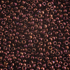 11/0 Miyuki Seed Beads Dark Metallic Bronze Opaque #0457BV